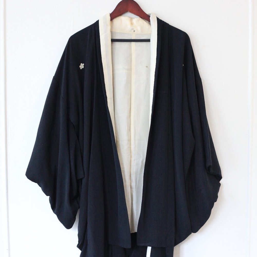 Traditional Vintage Silk Kimono